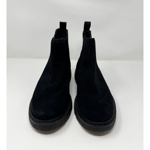 Clarks Men's Clarkdale Easy Chelsea Boot, Black Suede, Size 8 - Picture 1 of 6